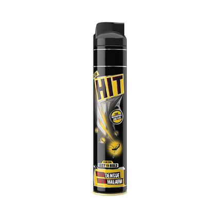 Hit Repellents Spray Flying Insect Killer Black